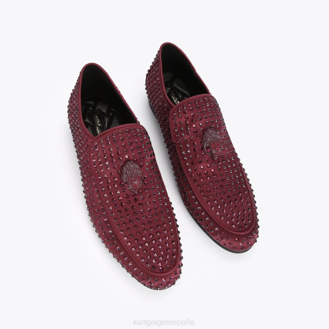 Kurt Geiger hombres londres hugh eagle empapado semental 2LPR271 | calzados vino
